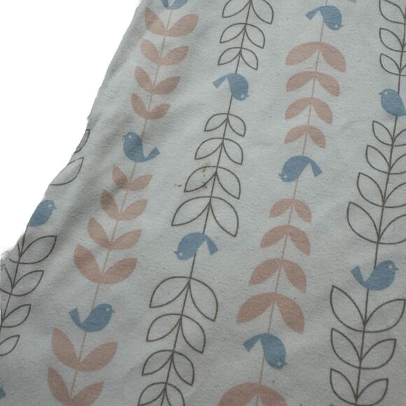 HALO Sleep Sack Cotton Wearable Blanket Size Large 12-18 months Pink Leaf Bird - Picture 7 of 7